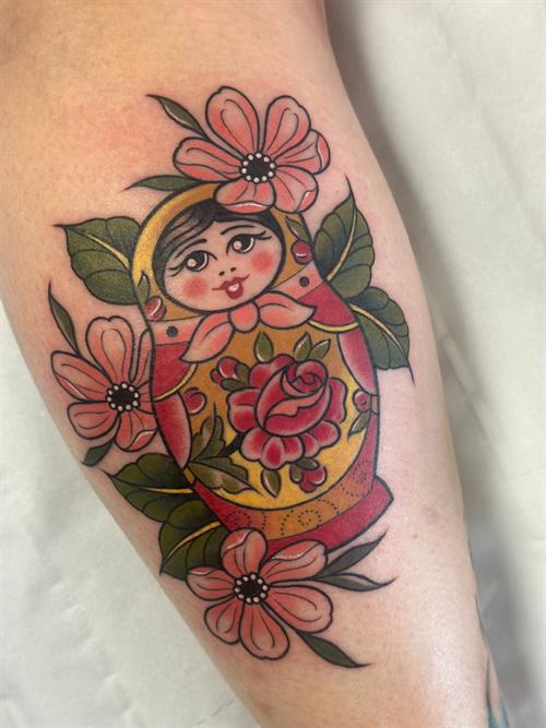 russian doll tattoo