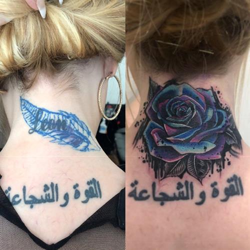 Cover up tattoo