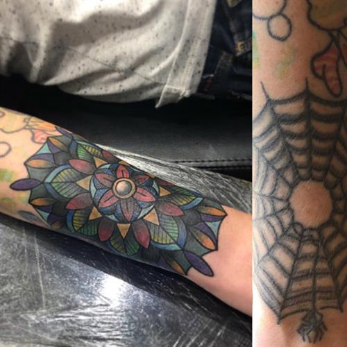 Cover up tattoo