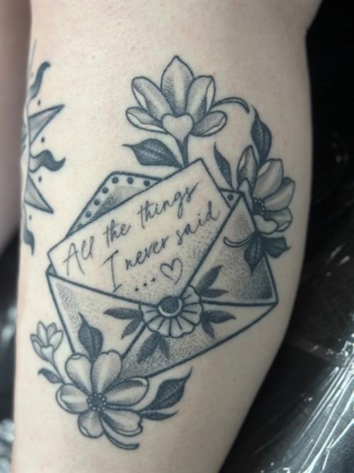 love letter tattoo