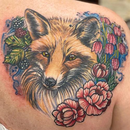 Fox tattoo