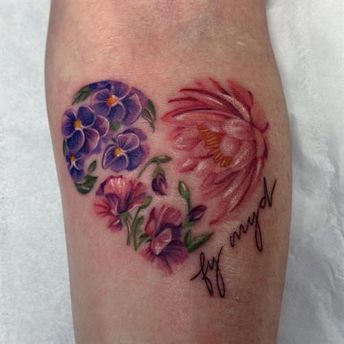 Floral birth flower
